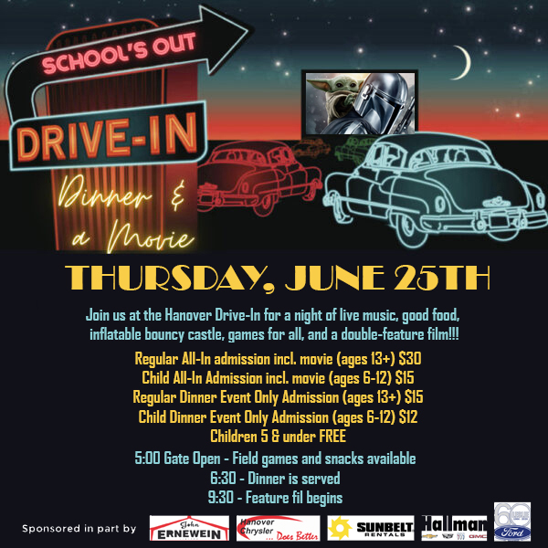 School's Out Dinner & Movie