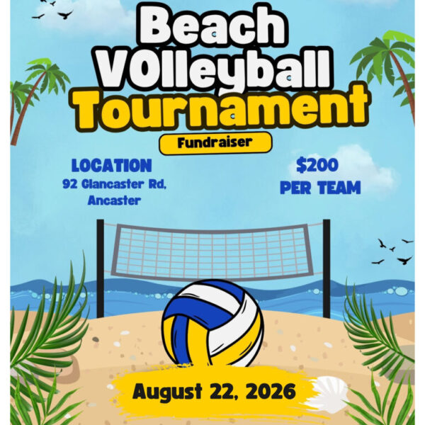 Beach Volleyball Tournament Fundraiser